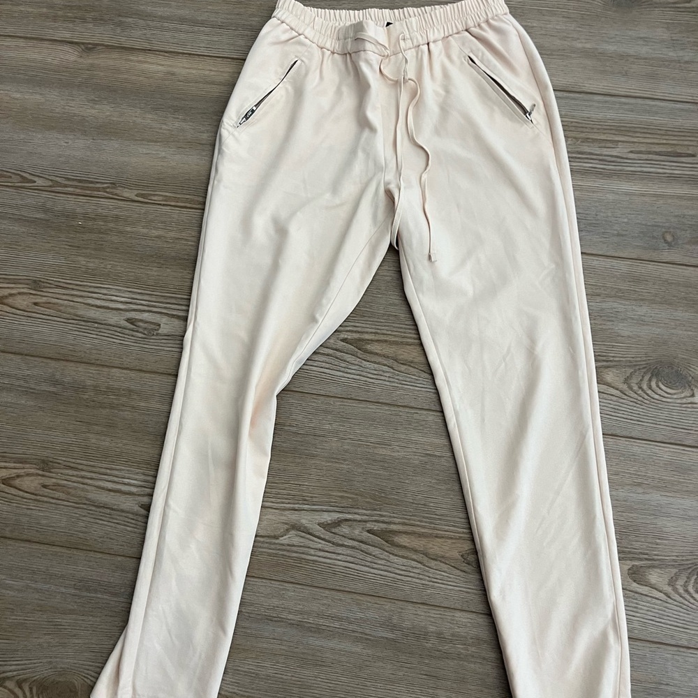 H&M Women's Cream Joggers